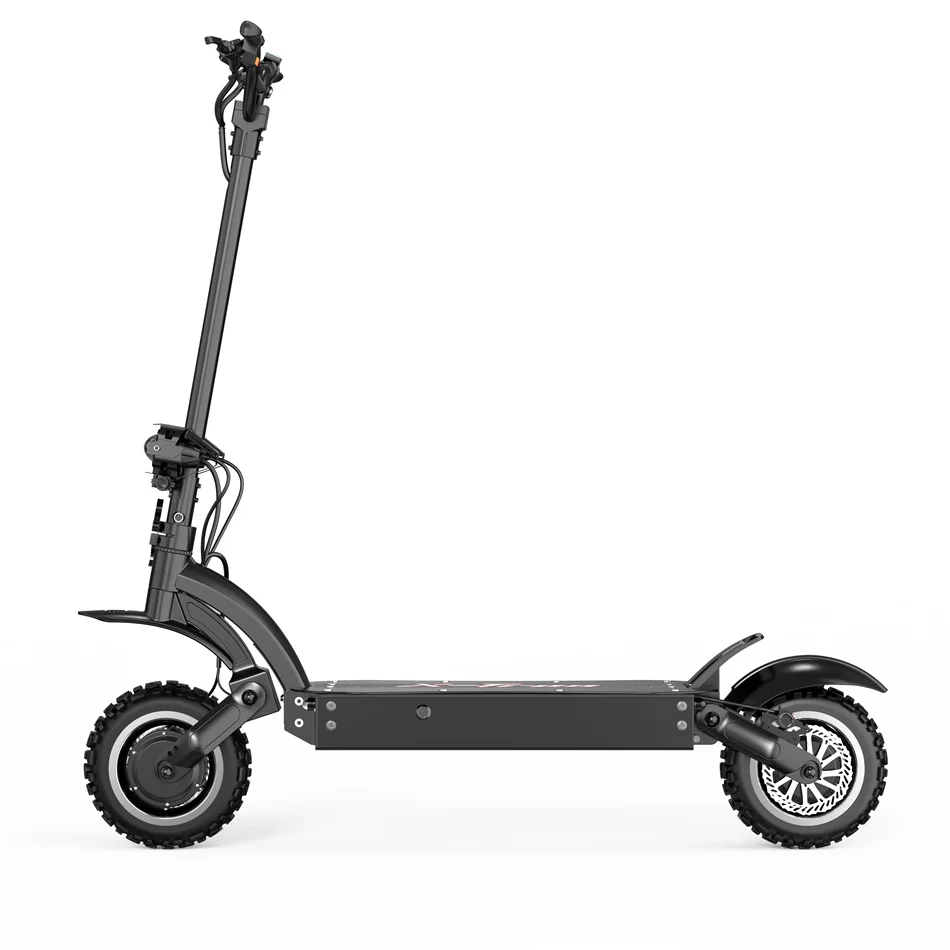 New design Electric Scooter Dual Motor 60V 2800W 2 Electric Scooter 11 inch offroad tire, Black
New design Electric Scooter Dual Motor 60V 2800W 2 Electric Scooter 11 inch offroad tire, Black