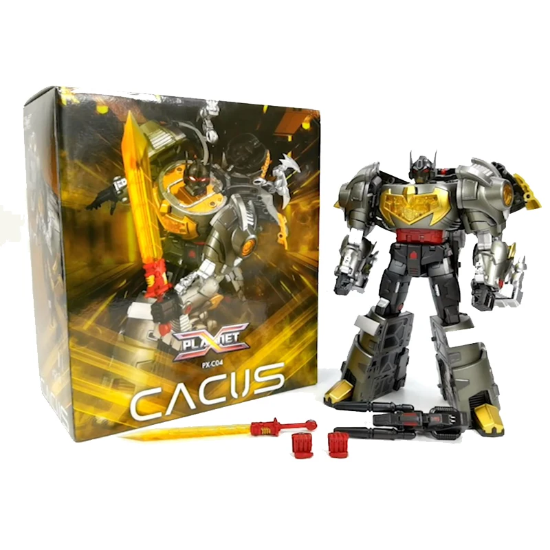 Free Shipping! New Transformation Toy Planet X PX-C04 Cacus Grimlock Action Figure Boxed! In Stock
Free Shipping! New Transformation Toy Planet X PX-C04 Cacus Grimlock Action Figure Boxed! In Stock