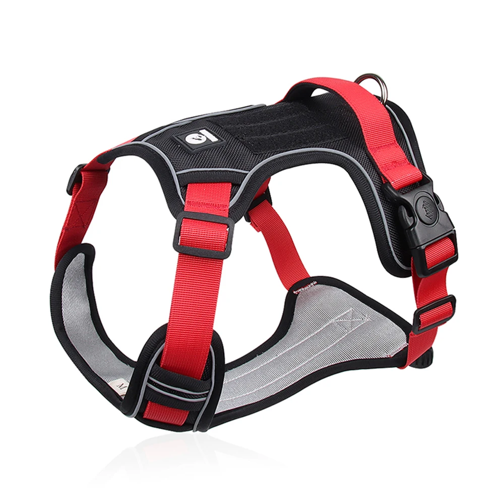 Big Dog Harness No Pull Pet Reflective Oxford Vest Soft Breathable Mesh Padded No Pull Dog Harness for Small Medium Large Dogs, Picture
Big Dog Harness No Pull Pet Reflective Oxford Vest Soft Breathable Mesh Padded No Pull Dog Harness for Small Medium Large Dogs, Picture