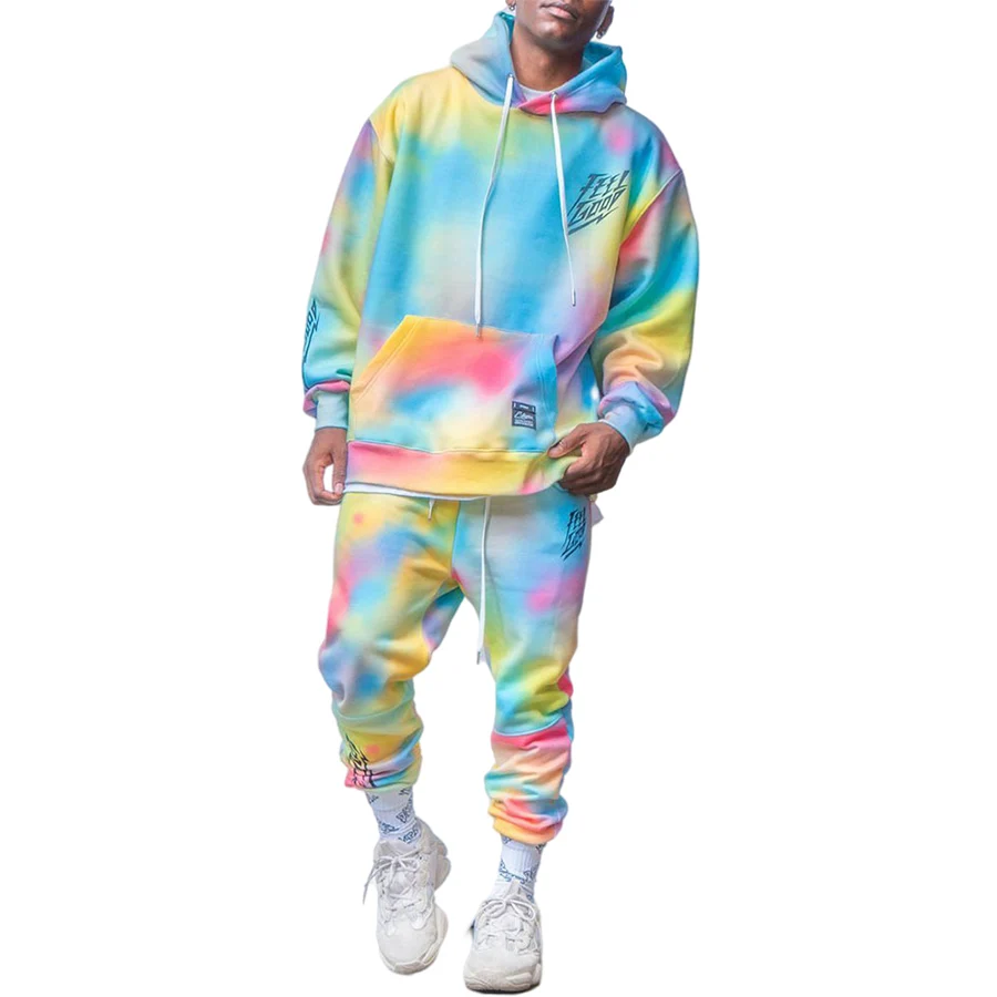 wholesale casual plain sport tie-dye digital print custom men two piece jogger set jogging suits, Tie dye blue or oem
wholesale casual plain sport tie-dye digital print custom men two piece jogger set jogging suits, Tie dye blue or oem