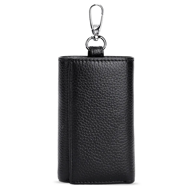 The new version of the first layer cowhide key bag fashion men and women waist wallet couple leather key chain bag, Blue, black, pink, rose, purple
The new version of the first layer cowhide key bag fashion men and women waist wallet couple leather key chain bag, Blue, black, pink, rose, purple
