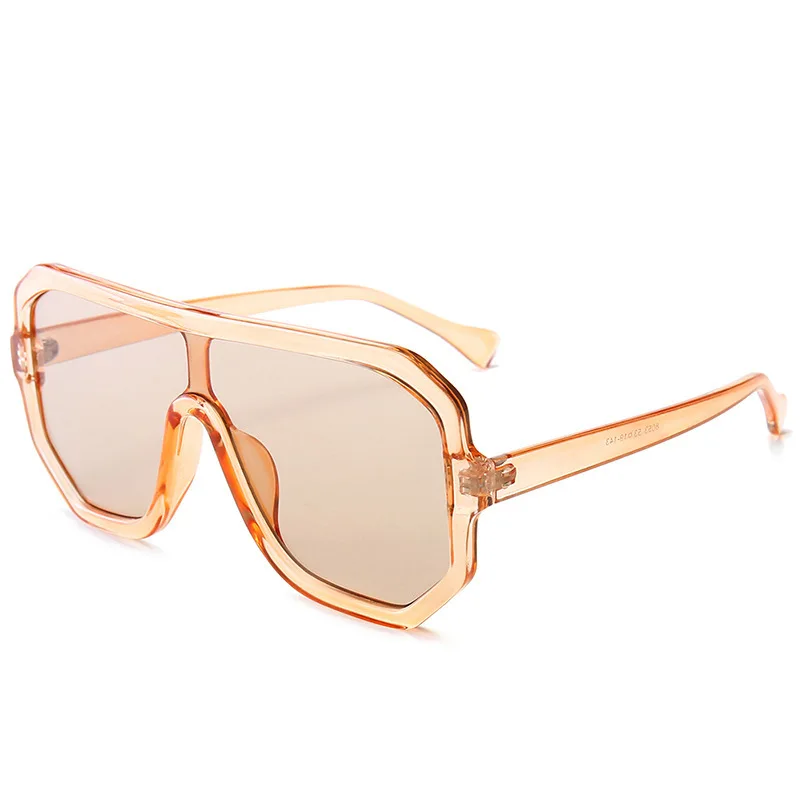 Keloyi Fashion large frame lens sunglasses Classic large frame transparent champagne frame sunglasses UV400 glasses
Keloyi Fashion large frame lens sunglasses Classic large frame transparent champagne frame sunglasses UV400 glasses