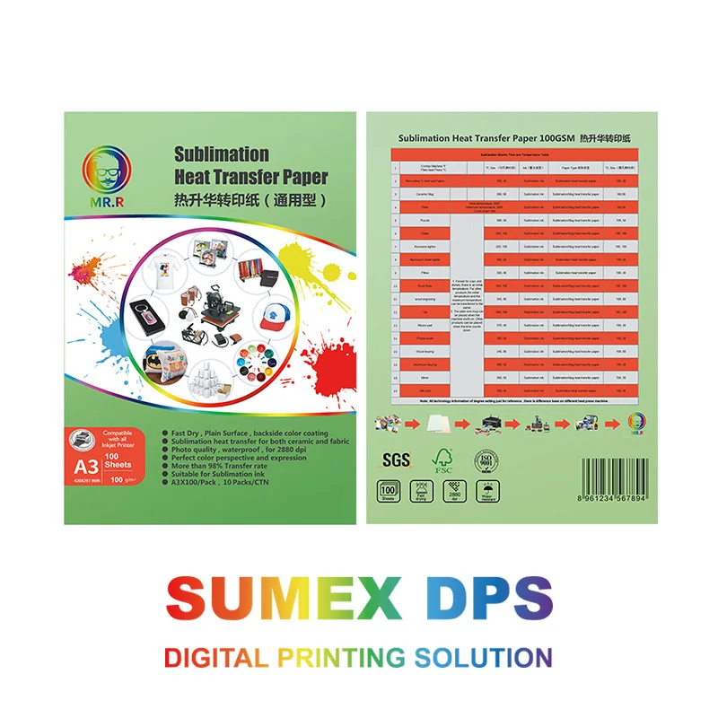 sublimation heat transfer printing