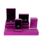 Luxury Custom Paper Wedding Jewelry Ring Box