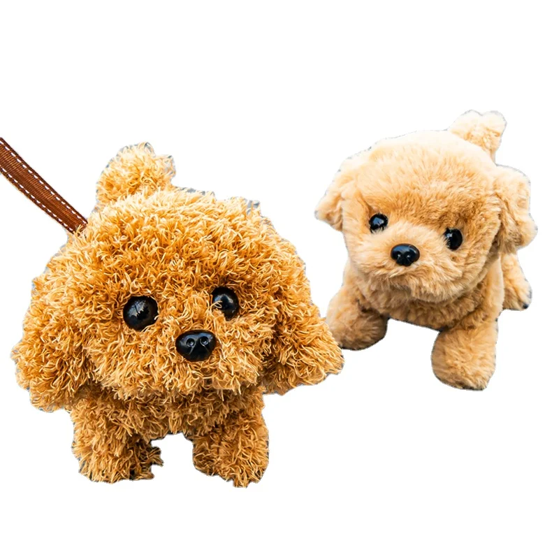 Wholesale Kids cartoon electric dog custom plush toys with bone walking toy plush dog simulation stuffed & plush toy animal
Wholesale Kids cartoon electric dog custom plush toys with bone walking toy plush dog simulation stuffed & plush toy animal