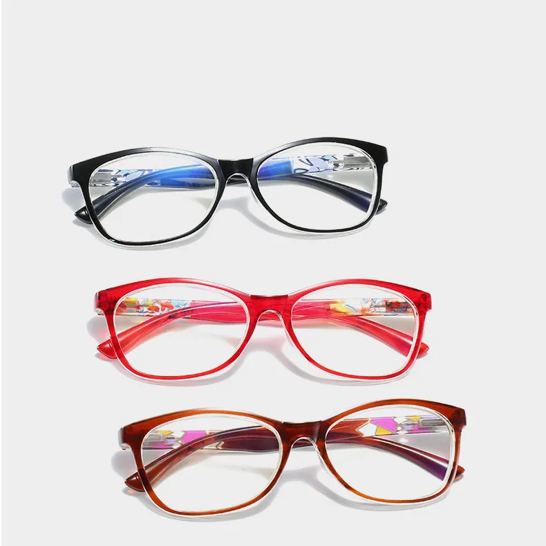 High Quality Optical Reading Glasses Colorful Leg HD Lens Square Frame Reading Glasses For Women
High Quality Optical Reading Glasses Colorful Leg HD Lens Square Frame Reading Glasses For Women