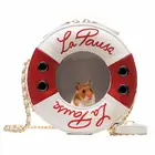 Hot-selling Luxury Wholesale Outdoor Pet Squirrel Hamster Travel Carrier Bag