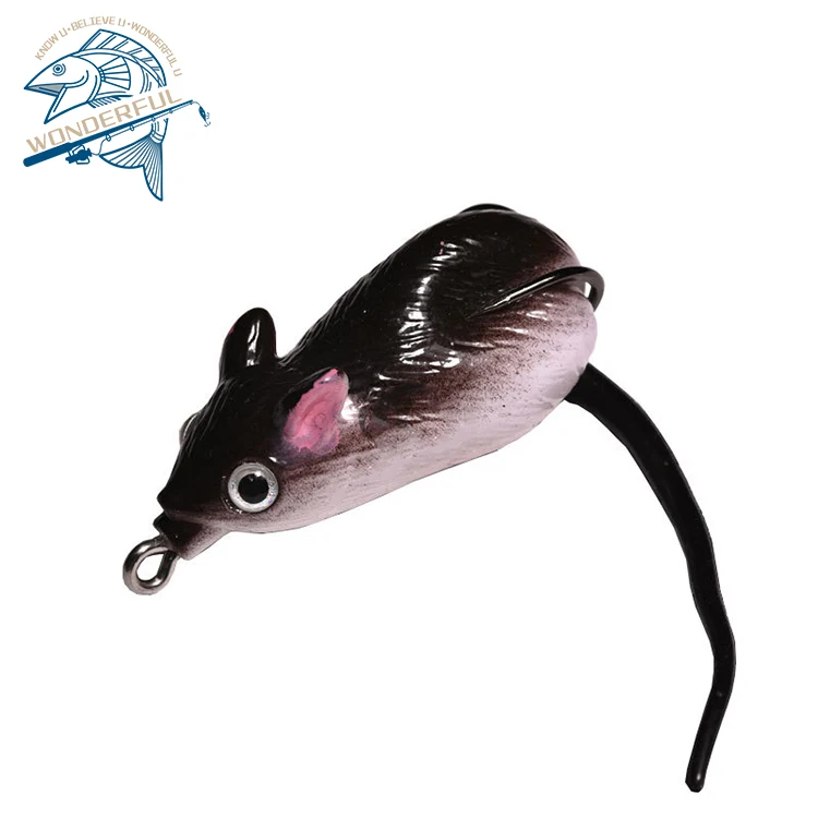 Wholesale 11g 70mm Plastic Lifelike Artificial Freshwater Trolling Pike Floating Mouse Fishing Lure With Double Hook
Wholesale 11g 70mm Plastic Lifelike Artificial Freshwater Trolling Pike Floating Mouse Fishing Lure With Double Hook