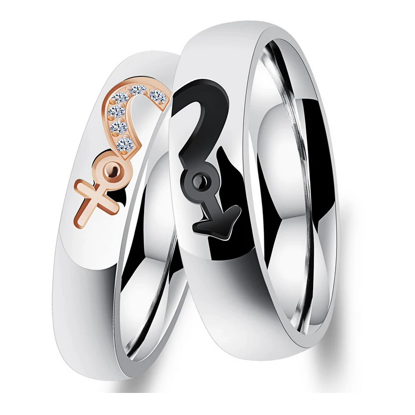 316L Stainless steel Couple Rings set With Cubic Zirconia Lover Promise Jewelry
316L Stainless steel Couple Rings set With Cubic Zirconia Lover Promise Jewelry