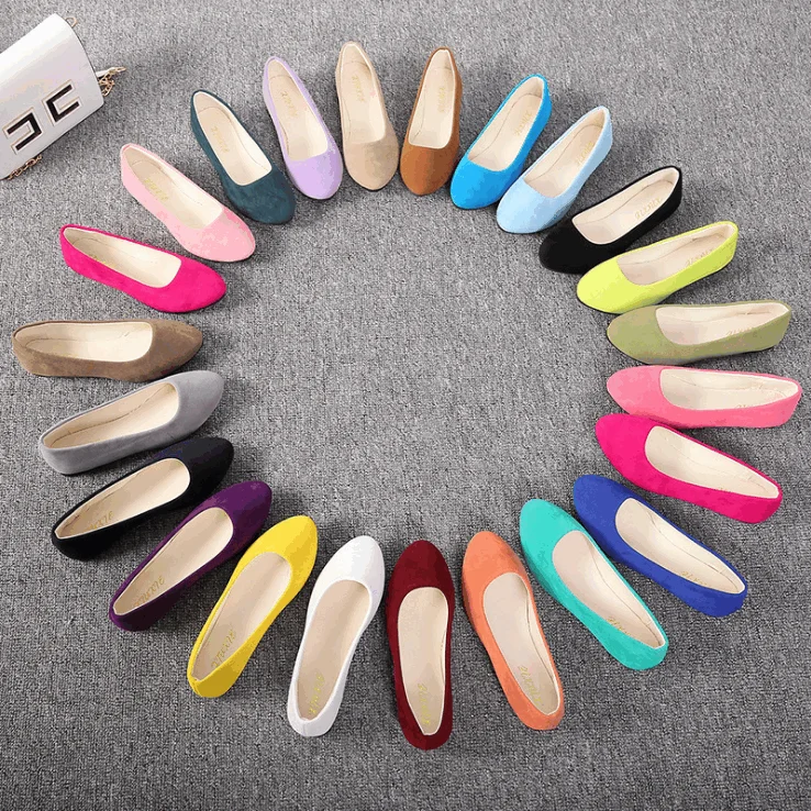 Women Flats Slip on Flat Shoes Candy Color plain Woman casual Shoes Black Suede Ladies Ballet shoes
Women Flats Slip on Flat Shoes Candy Color plain Woman casual Shoes Black Suede Ladies Ballet shoes