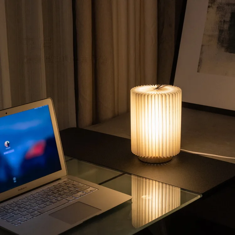 Paper Honeycomb Decoration 3d Foldable Multicolor Changing Led Lamp Night Light