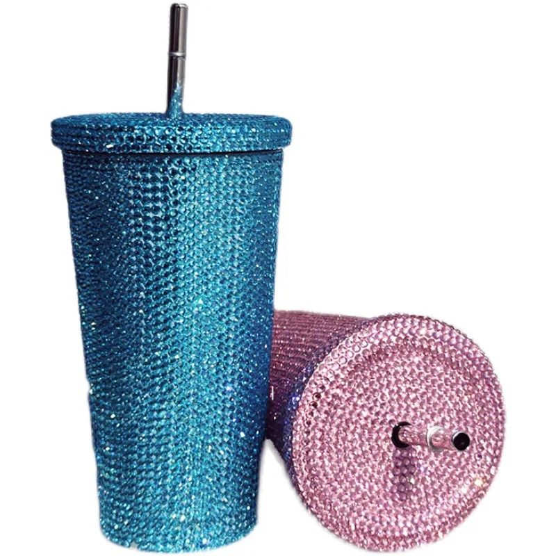 Bling Diamond Glitter Water Bottle with Lid Stainless Steel Vacuum Thermal Tumbler Rhinestone Tumbler With Straw For Women, Customized color
Bling Diamond Glitter Water Bottle with Lid Stainless Steel Vacuum Thermal Tumbler Rhinestone Tumbler With Straw For Women, Customized color