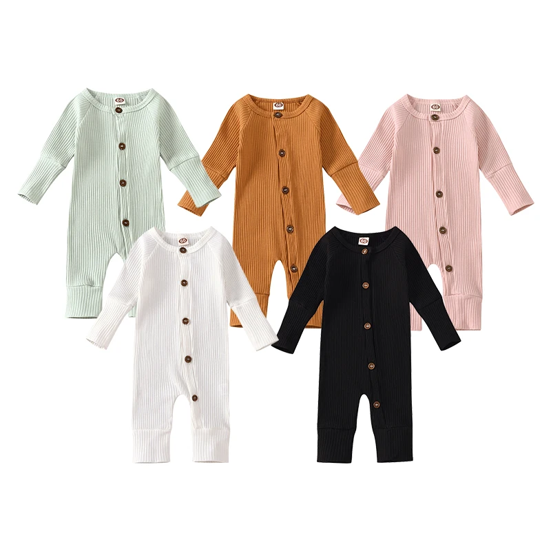Amazon Hot Selling Cotton Baby Designer Clothes Long Sleeve Knit Baby Jumpsuit Solid Color Baby Winter Rompers
Amazon Hot Selling Cotton Baby Designer Clothes Long Sleeve Knit Baby Jumpsuit Solid Color Baby Winter Rompers