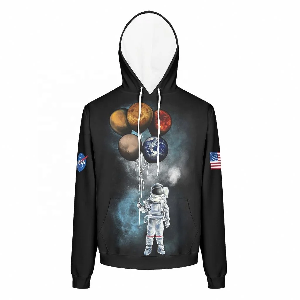 Custom Design High Quality Sublimation Astronaut Spaceman's Trip Men's Hoodies Sweater Casual Top Long Sleeve Men Hoodie
Custom Design High Quality Sublimation Astronaut Spaceman's Trip Men's Hoodies Sweater Casual Top Long Sleeve Men Hoodie