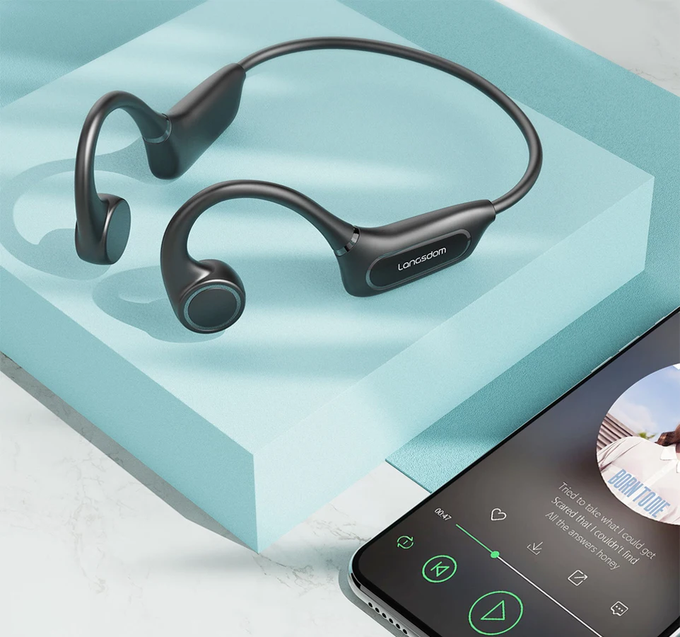 Headset Sports Bluetooth Earphone Waterproof Wireless Open Ear Bone Conduction Headphone
Headset Sports Bluetooth Earphone Waterproof Wireless Open Ear Bone Conduction Headphone