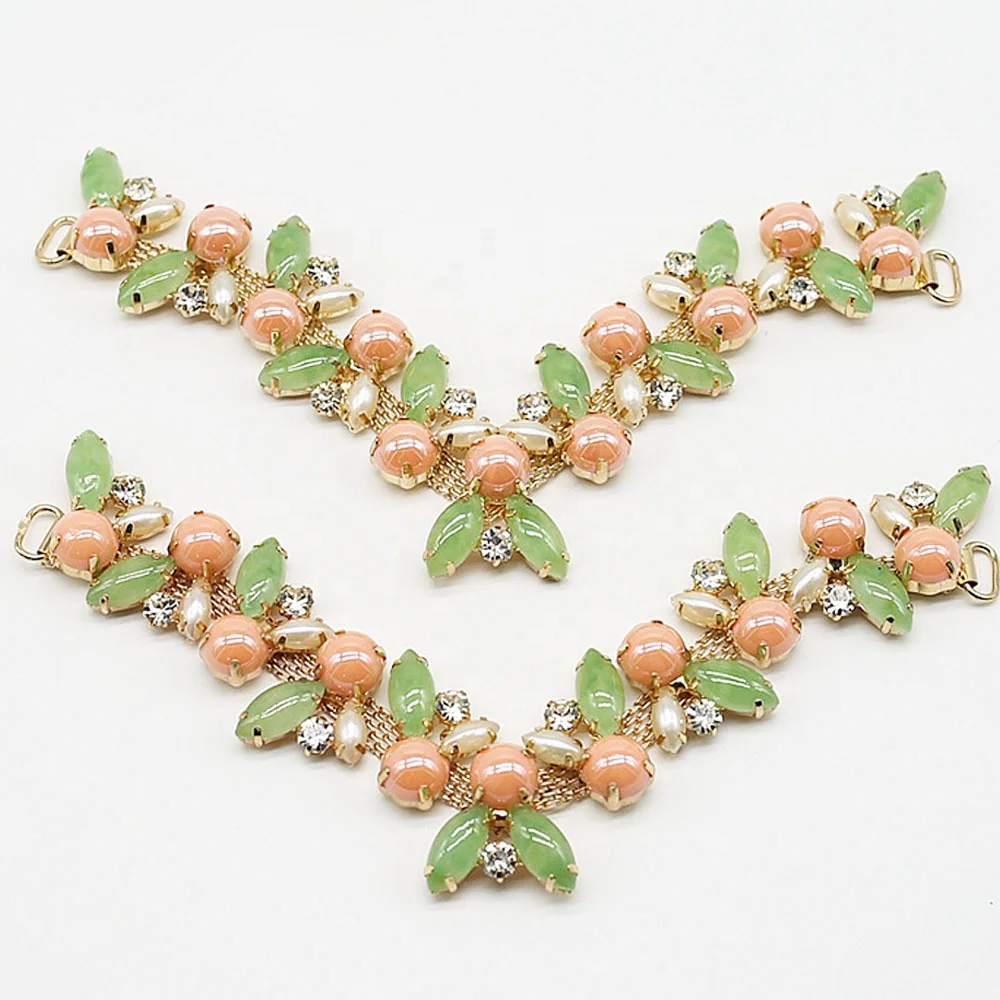 Factory direct custom acrylicshoe chain decoration chain orange diamond shoe flower sandal slipper shoe accessories
Factory direct custom acrylicshoe chain decoration chain orange diamond shoe flower sandal slipper shoe accessories
