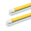 High quality UV protection tube 1.2m 18w 20w 22w T8 anti-UV LED yellow light tube 4ft 2ft for printing oil painting clean room