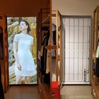 dual size ceiling&wall mounted ultra thin SEG frame led light HD UV printing frameless aluminum fabric lightbox