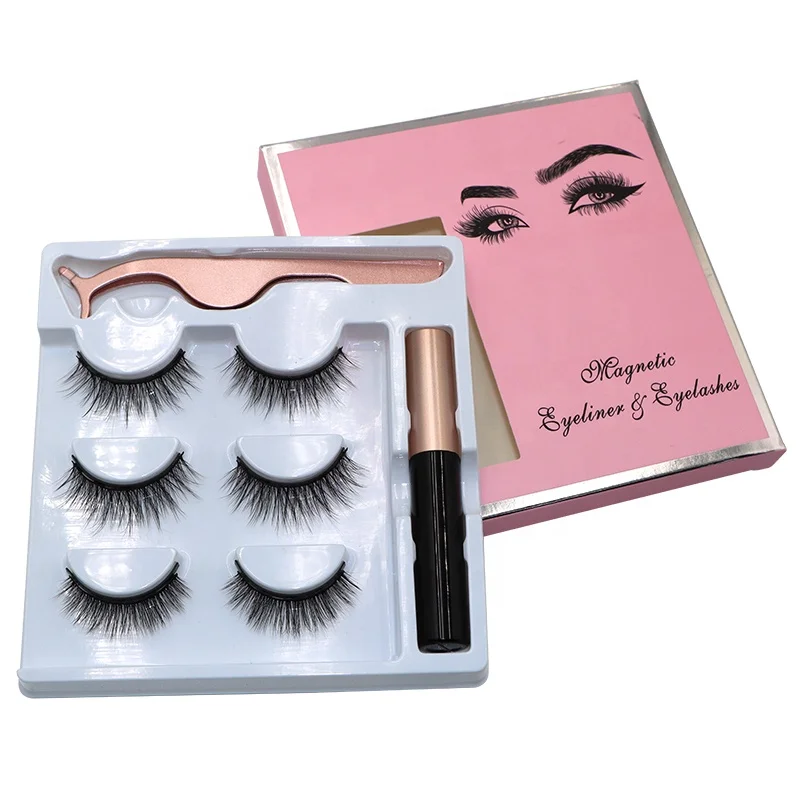 Fluffy mink eyelashes magnetic private label false eyelashes magnetic 3 pair Super soft 3d magnetic lashes, Black color
Fluffy mink eyelashes magnetic private label false eyelashes magnetic 3 pair Super soft 3d magnetic lashes, Black color