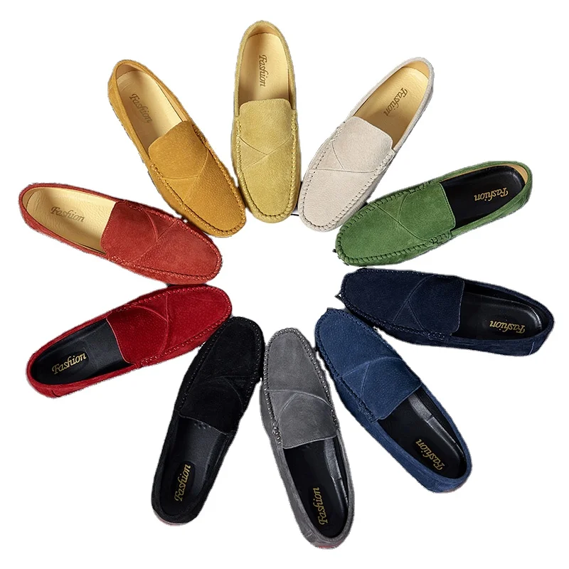 Men Casual Shoes Fashion Genuine Leather Loafers Moccasins Slip On Men's Flats Male Driving Shoes, Black, blue, beige,yellow,orange,gray,red,blue,greenred,blue,green
Men Casual Shoes Fashion Genuine Leather Loafers Moccasins Slip On Men's Flats Male Driving Shoes, Black, blue, beige,yellow,orange,gray,red,blue,greenred,blue,green