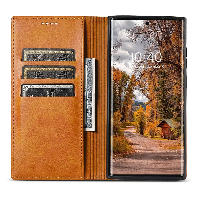 Custom Business Leather Phone Case with Card Holder Mobile Phone Cover for Samsung Galaxy Note 20 Ultra S22 S23 Plus Case PU FCT
Custom Business Leather Phone Case with Card Holder Mobile Phone Cover for Samsung Galaxy Note 20 Ultra S22 S23 Plus Case PU FCT