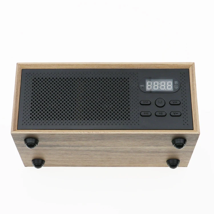2019 hot sale wood super bass stereo sound bar TF USB FM subwoofer speaker - ANKUX.COM