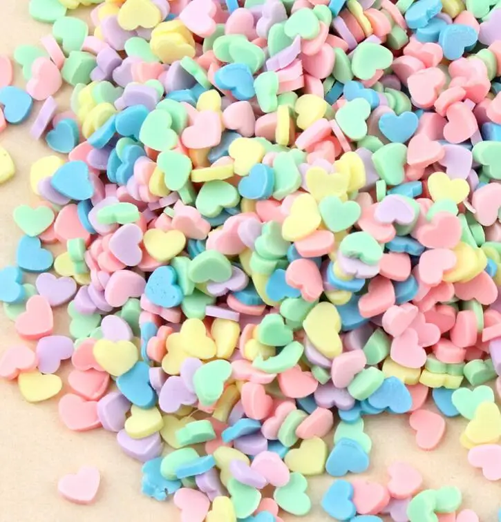 Wholesale 3D Heart nail Stickers Polymer Clay Sprinkles Slices For DIY Craft Making
Wholesale 3D Heart nail Stickers Polymer Clay Sprinkles Slices For DIY Craft Making