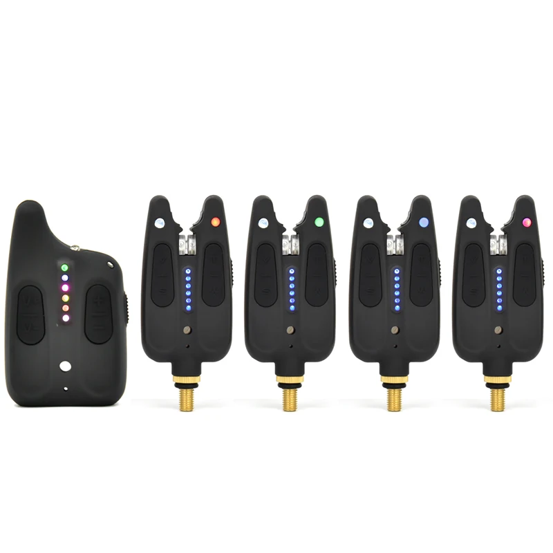 Wireless Black Plastic Fishing Carp Bite Alarm manufacture