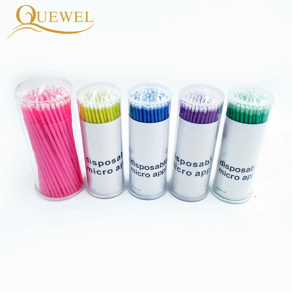 Disposable Microbrush Eyelash Convenient 100pcs/bottle MicroBrushes Eyelash Extension, Colorful
Disposable Microbrush Eyelash Convenient 100pcs/bottle MicroBrushes Eyelash Extension, Colorful