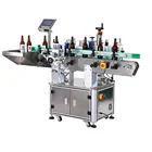 Life Wine Bottle Labeling Machine Cheap Long Operation Life Rice Wine Bottle Front Back Labeling Machine