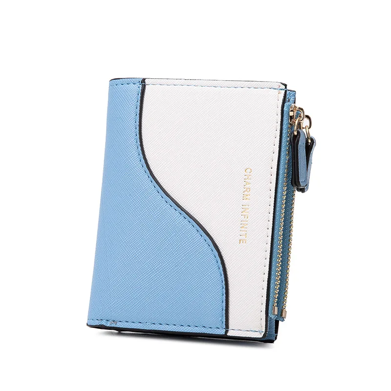 Drop shipping low price bifold Patchwork double zipper Pocket purse wallet credit card wallet women 2021 for gift promotion, Green, black,hot pink, orange ,blue + white, brown + white
Drop shipping low price bifold Patchwork double zipper Pocket purse wallet credit card wallet women 2021 for gift promotion, Green, black,hot pink, orange ,blue + white, brown + white