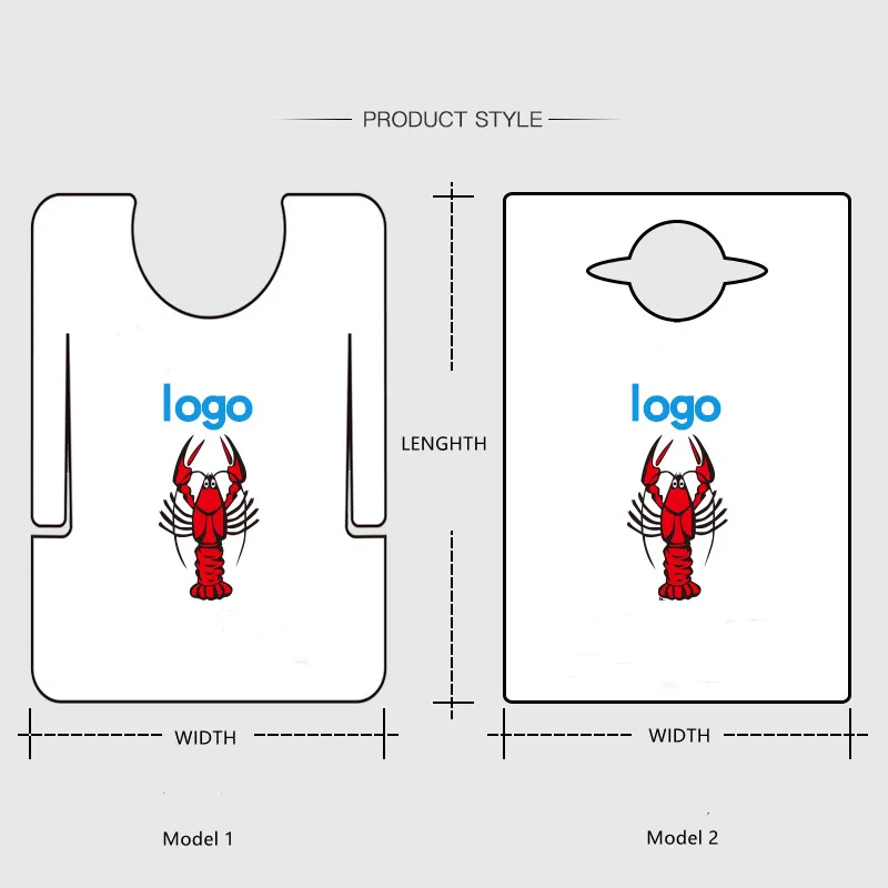 Rizhao Huahang polyethylene pe disposable plastic apron restaurant lobster bibs apron, Customized
Rizhao Huahang polyethylene pe disposable plastic apron restaurant lobster bibs apron, Customized