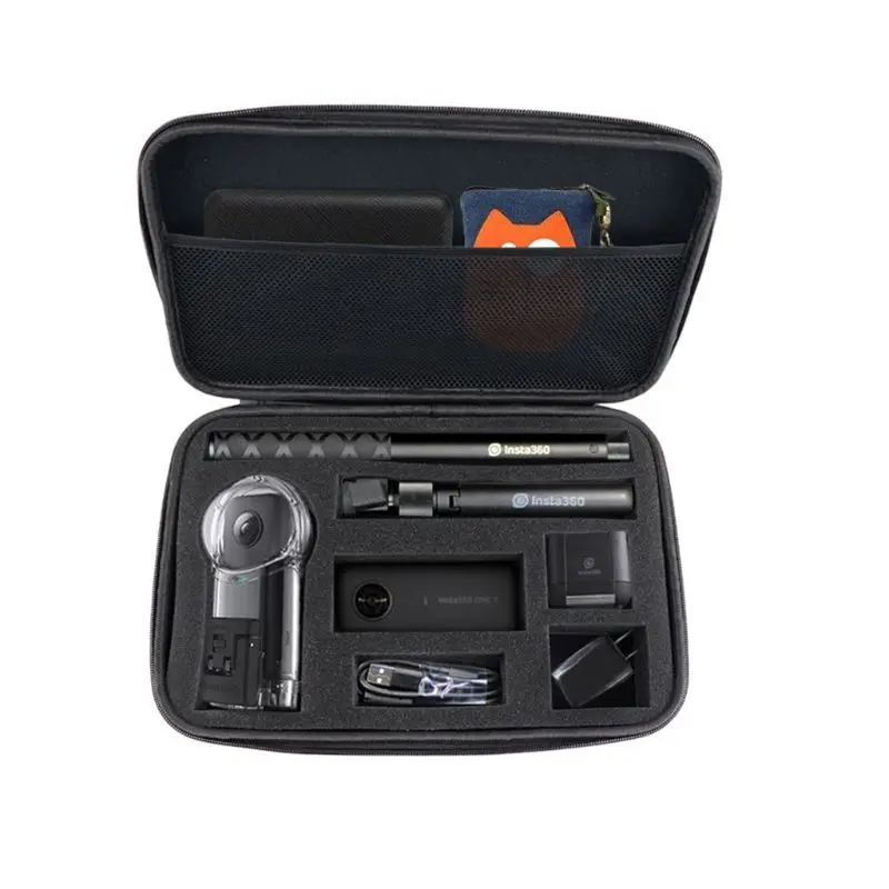 Portable Anti-shock Hard EVA Carrying Case Storage Bag for Insta 360 ONE X Action Camera Accessories
Portable Anti-shock Hard EVA Carrying Case Storage Bag for Insta 360 ONE X Action Camera Accessories