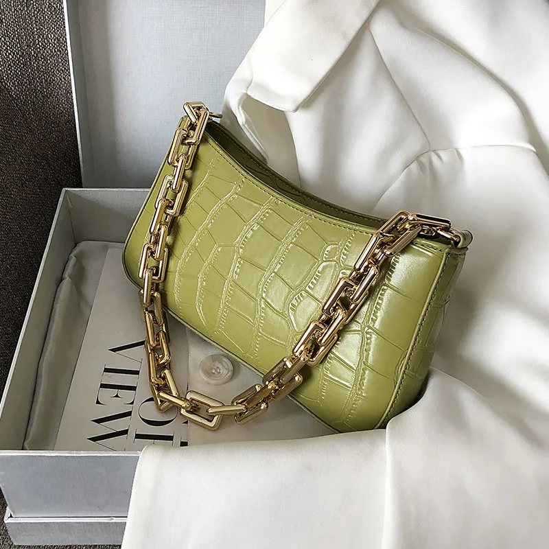 Crocodile-print summer 2021 new versatile underarm bag Korean version style shoulder bag, Blue, black,white or custom made
Crocodile-print summer 2021 new versatile underarm bag Korean version style shoulder bag, Blue, black,white or custom made