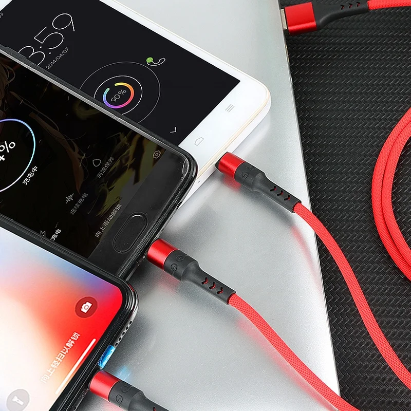 Wholesale 3 in 1 charger usb cable phone charging cables multi charging data usb cable
Wholesale 3 in 1 charger usb cable phone charging cables multi charging data usb cable