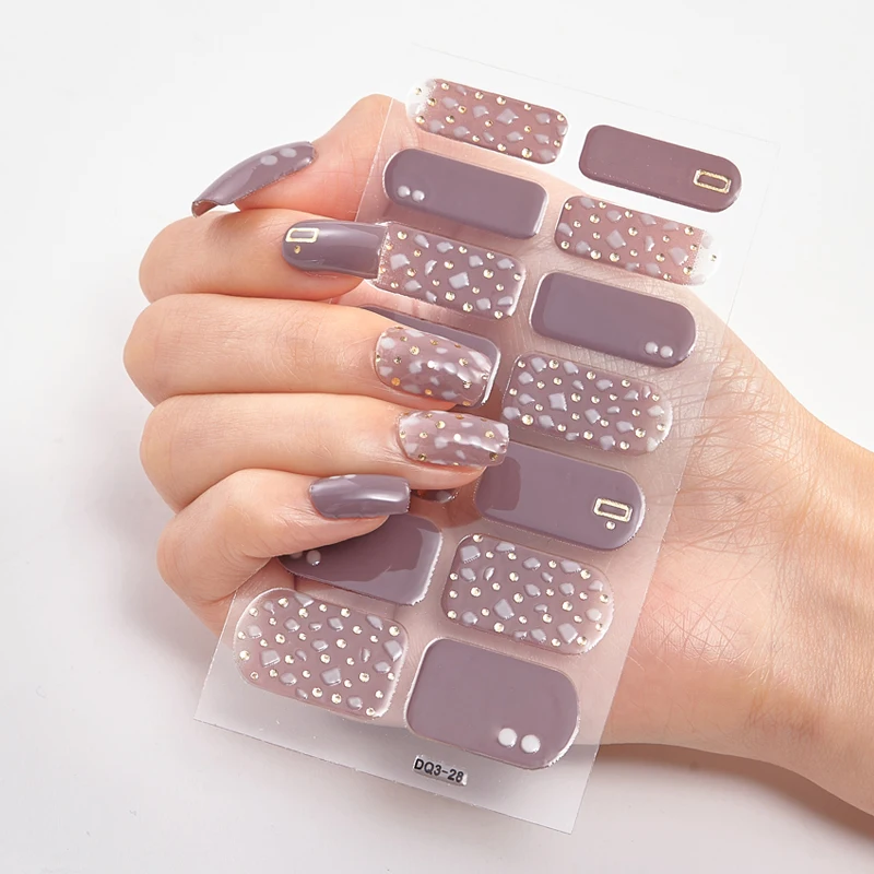 Wholesale 3D waterproof nail wrap shinny lumi deco nail sticker custom, glitter nail polish strips
Wholesale 3D waterproof nail wrap shinny lumi deco nail sticker custom, glitter nail polish strips