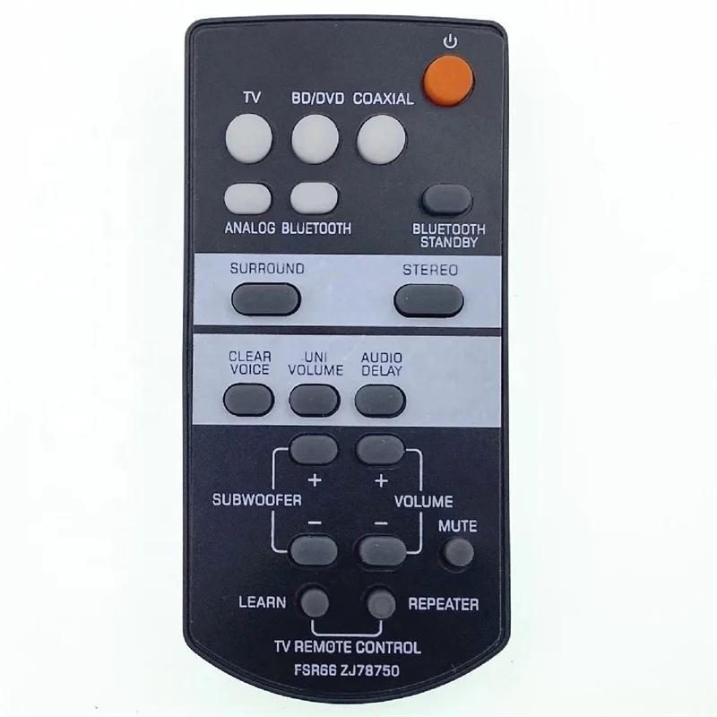 New Remote Control FSR66 ZJ78750 For YAMAH Soundbar YAS-103 ATS-1030 factory stock
New Remote Control FSR66 ZJ78750 For YAMAH Soundbar YAS-103 ATS-1030 factory stock