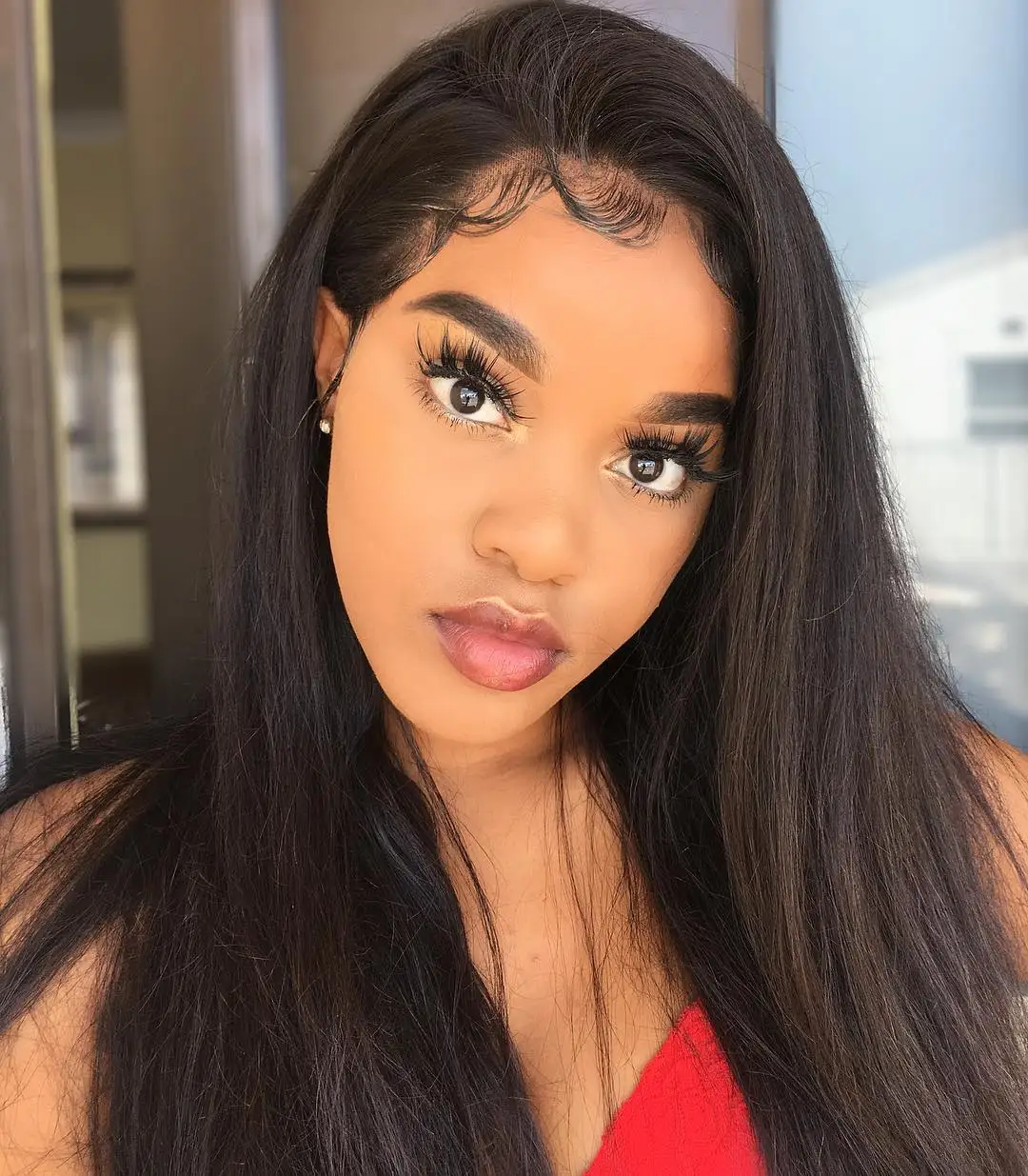 Megalook Free Shipping 16 Inch Indian Virgin Human Hair Wigs,Brazilian Straight 4X4 Lace Closure Wig For Black Women
Megalook Free Shipping 16 Inch Indian Virgin Human Hair Wigs,Brazilian Straight 4X4 Lace Closure Wig For Black Women