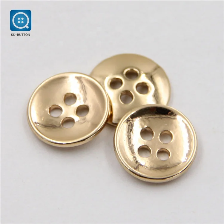 SK Custom Design Metal Button 4 Hole Sewing Button Gold Alloy Buttons, Gold, customize
SK Custom Design Metal Button 4 Hole Sewing Button Gold Alloy Buttons, Gold, customize
