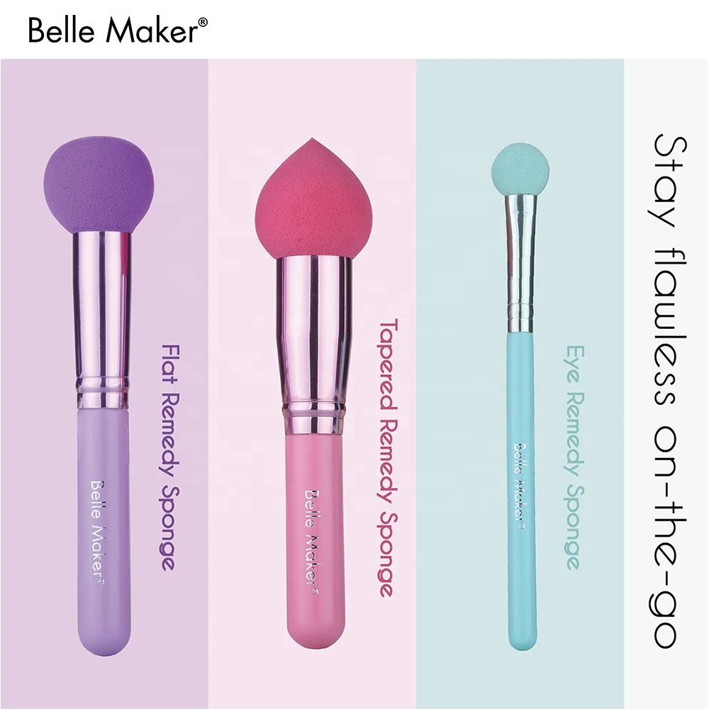 New Arrival Latex Free Makeup Sponge Brush Round Shape Handle Sponge Brushes for Makeup remedy, liquid foundation, BB cream
New Arrival Latex Free Makeup Sponge Brush Round Shape Handle Sponge Brushes for Makeup remedy, liquid foundation, BB cream