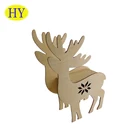 Custom Animal shape natural color Unfinished small wood gift packing box