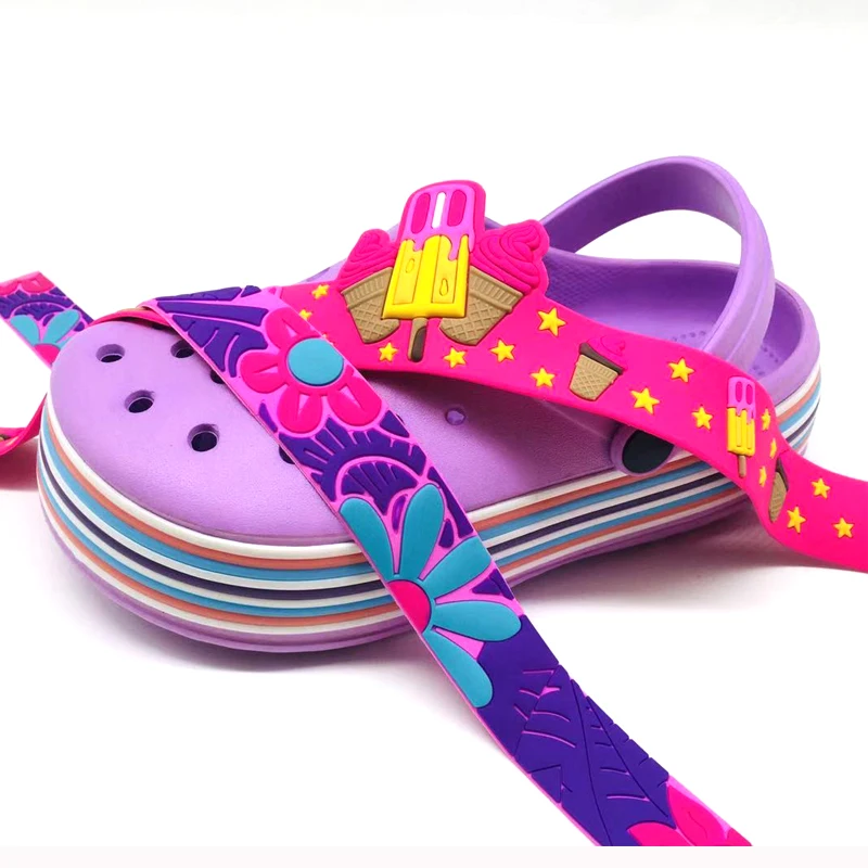 Customized 3Ddesign soft PVC welt straps belts clog shoes lace charms ornaments garden shoes accessories webbings decoration
Customized 3Ddesign soft PVC welt straps belts clog shoes lace charms ornaments garden shoes accessories webbings decoration