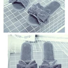 Wholesale Memory Foam Open Toe Slide Cozy Velvet Lining Ladies' Cute House Indoor Outdoor Slippers for Women