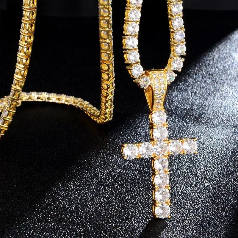 2020 Drop Shipping Hip Hop Women Men Gold Plated Crystal Diamond Jewelry Cross Zircon Pendant Necklace for Love, Gold, silver
2020 Drop Shipping Hip Hop Women Men Gold Plated Crystal Diamond Jewelry Cross Zircon Pendant Necklace for Love, Gold, silver