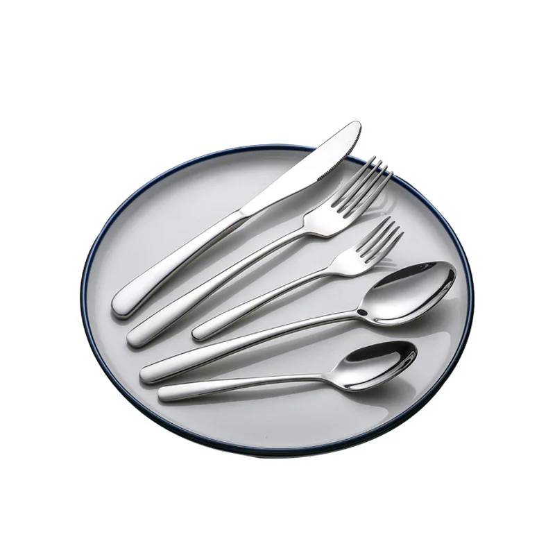 Best seller ECO friendly utensils personalized stainless steel flatware sets knife fork spoon 5pcs flatware sets Coutellerie
Best seller ECO friendly utensils personalized stainless steel flatware sets knife fork spoon 5pcs flatware sets Coutellerie