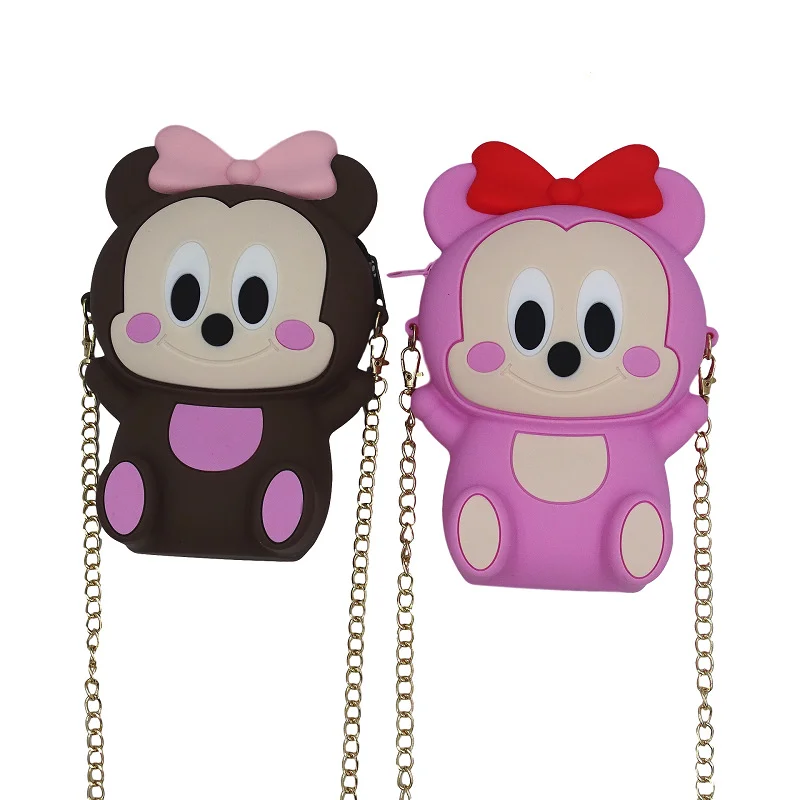 OEM Cartoon Silicone Shoulder Bag with bowknot Cross body women Handbags waterproof silicone Messenger Purse, Pink ,red,green,brown
OEM Cartoon Silicone Shoulder Bag with bowknot Cross body women Handbags waterproof silicone Messenger Purse, Pink ,red,green,brown
