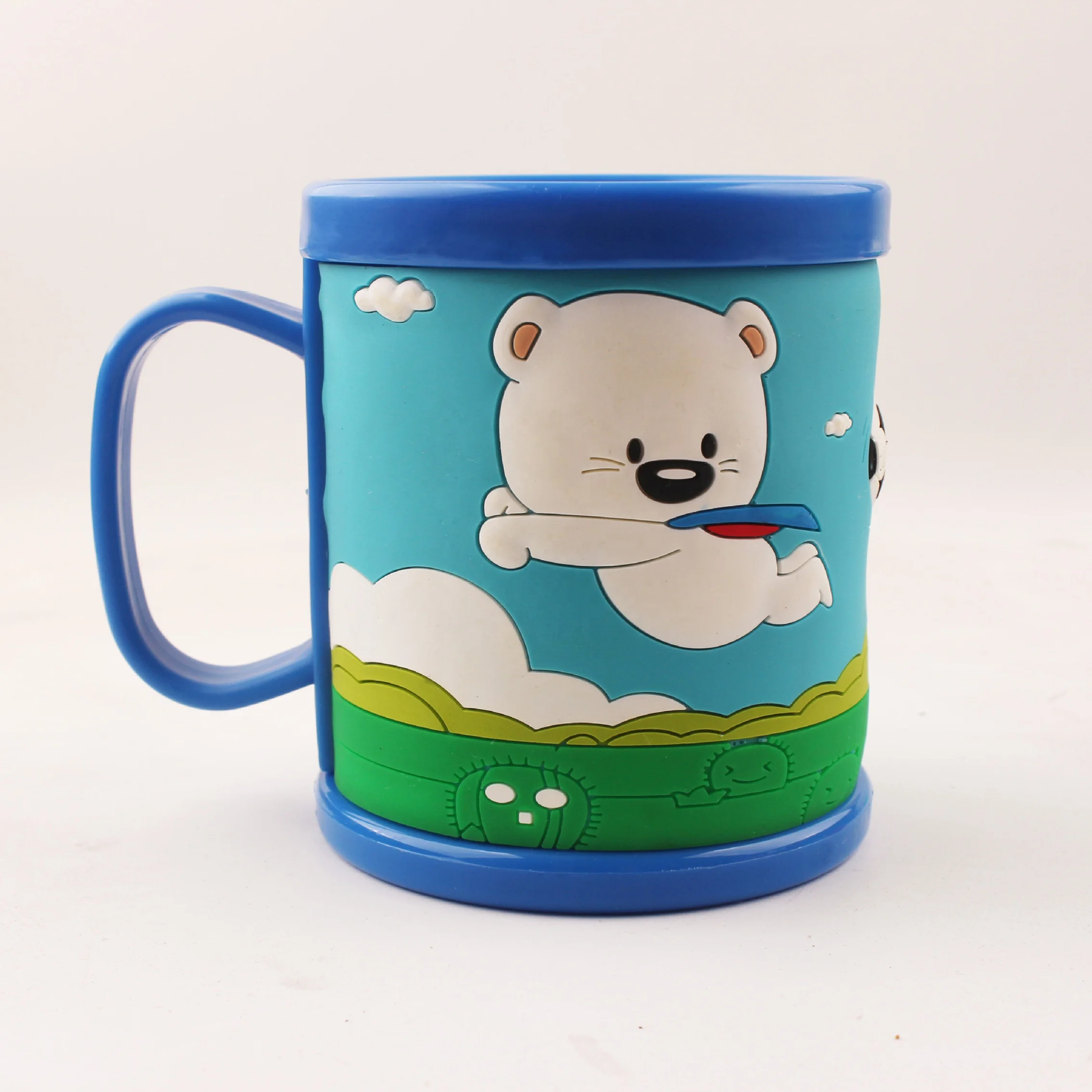 Custom 3D Hot Selling Mug Drinking Cup With Handle For Kids Portable Cartoon Cute For Household Coffee Cup, Customized colors acceptable
Custom 3D Hot Selling Mug Drinking Cup With Handle For Kids Portable Cartoon Cute For Household Coffee Cup, Customized colors acceptable