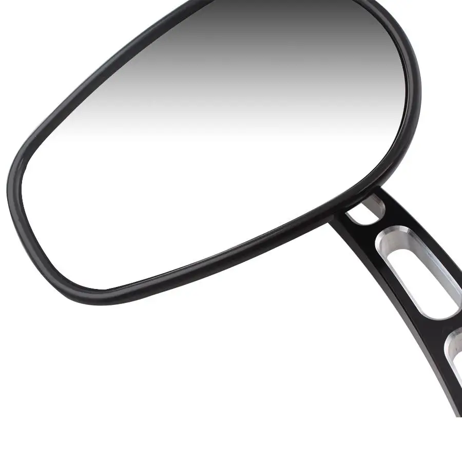 8MM Rear View Side Mirrors For Harley Street Bob FXDB Fat Boy Iron 883 XL883N Sportster 1200 Custom XL1200C Motorcycle Rearview