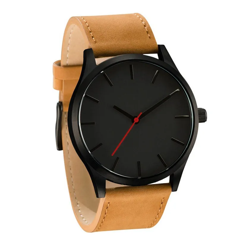Simple Watch for Men Leather Band Fashion Sports Wrist watch Factory Direct Man Quartz Watch
Simple Watch for Men Leather Band Fashion Sports Wrist watch Factory Direct Man Quartz Watch