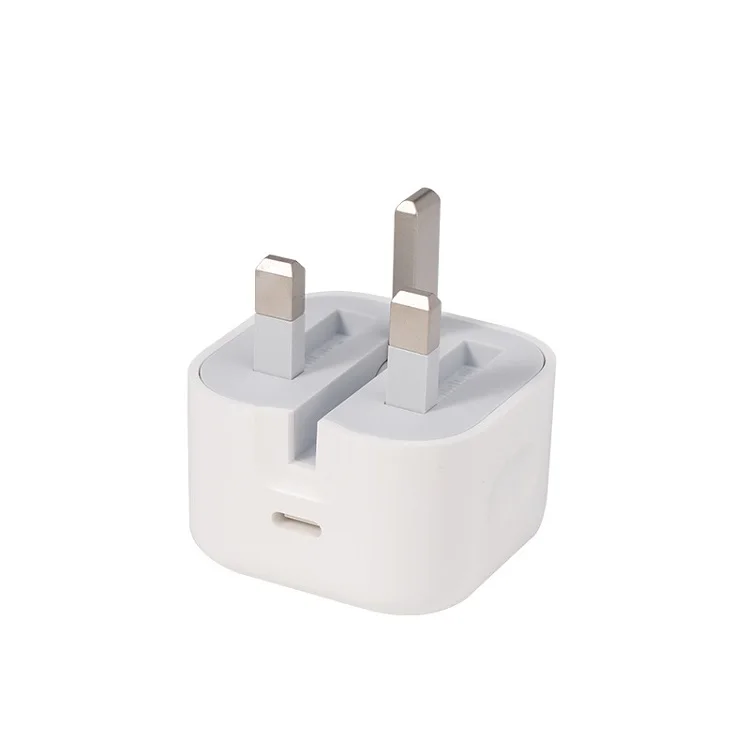 2021 new product Type-C interface PD UK PLUG wall charger 20w fast charger mobile phone charger
2021 new product Type-C interface PD UK PLUG wall charger 20w fast charger mobile phone charger